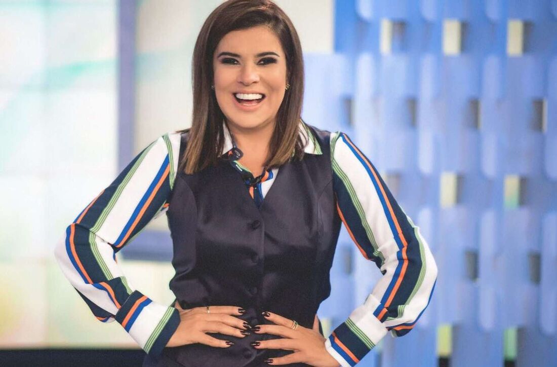 Silvio Santos considera a apresentadora como sua afilhada