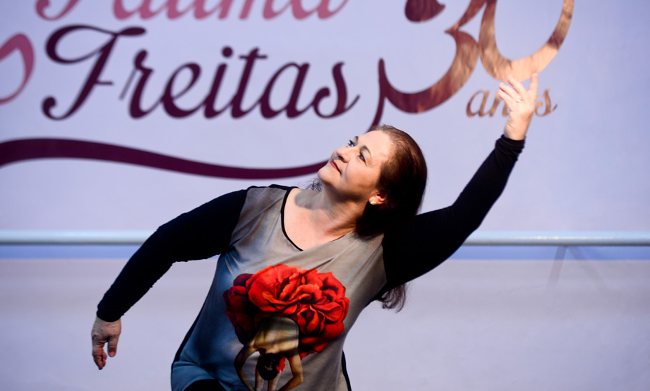 Fátima Freitas, bailarina, coreógrafa, produtora e dona de academia de dança