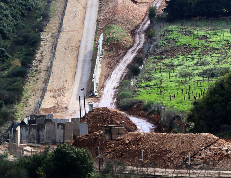 Túneis perfurados pelo Hezbollah na fronteira com Israel