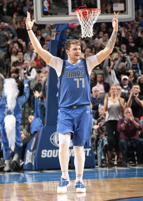 Esloveno Luka Doncic é o destaque do Dallas Mavericks 