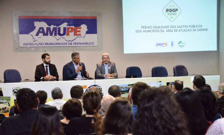 Sudene anuncia ranking dos municipios que melhor aplicam o dinheiro, na Amupe