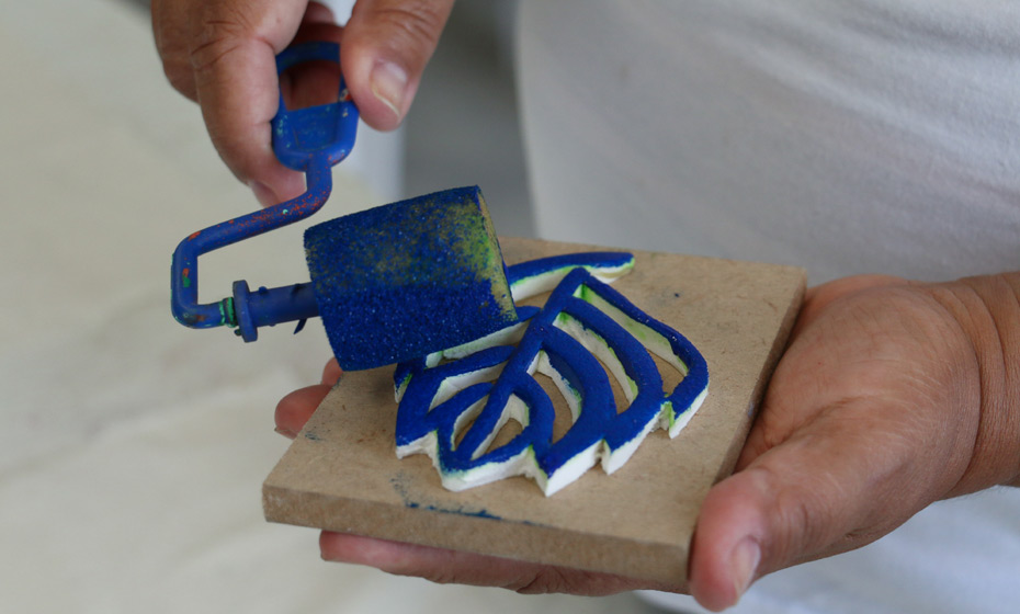 Mãos de Mães tem artesanato com estamparia