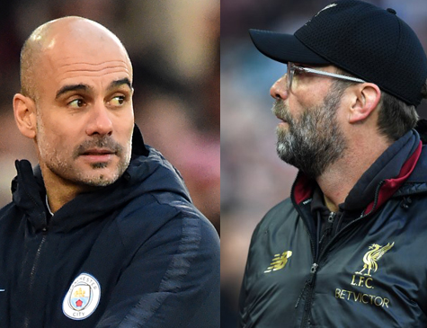 Guardiola e Klopp 