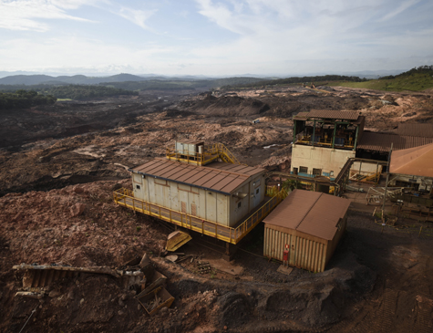 Córrego do Feijão, próximo a Brumadinho, 20 dias após rompimento da barragem de rejeitos da Vale