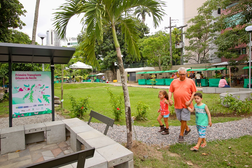 Área verde no Poço da Panela, Zona Norte do Recife