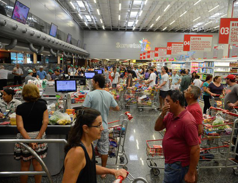 Os supermercadistas projetam alta de 12% no consumo no período de festas