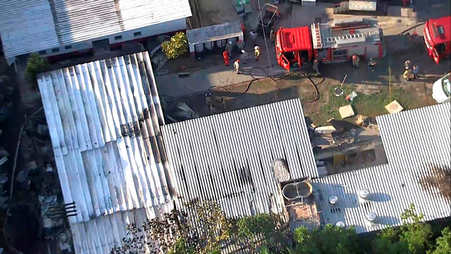 Incêndio atingiu o Centro de Treinamento Ninho do Urubu