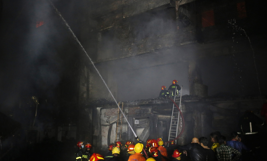 Incêndio em Bangladesh 