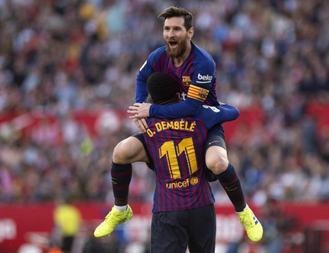 Barcelona de Messi está perto de mais um título espanhol