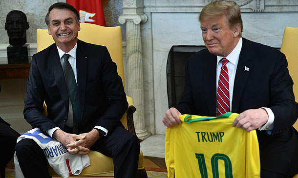 Bolsonaro e Trump