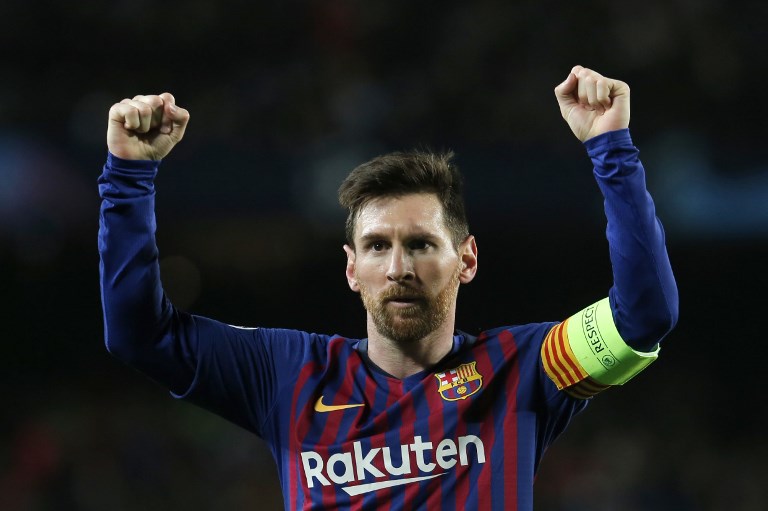 Messi marcou história no Barcelona