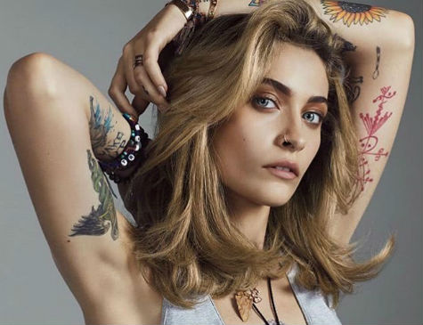 Paris Jackson, filha do astro pop Michael Jackson