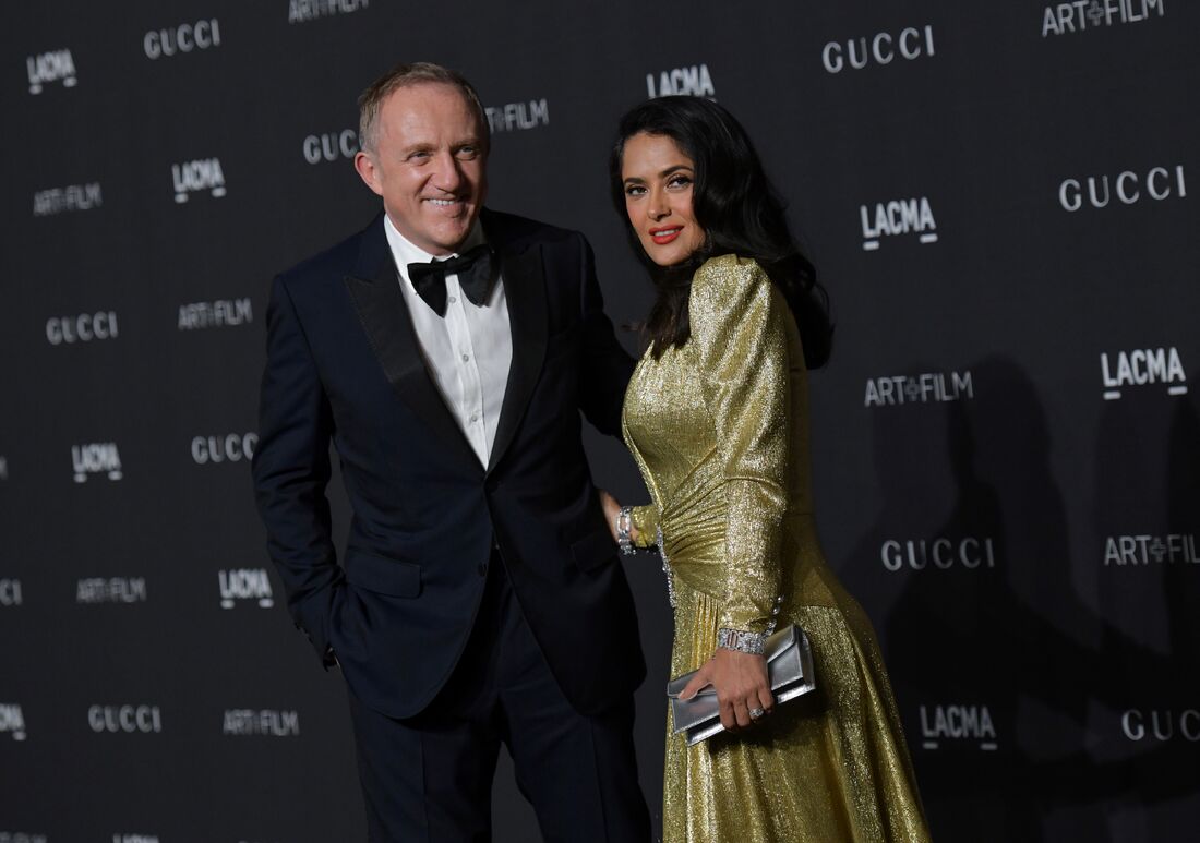 François-Henri Pinault e Salma Hayek