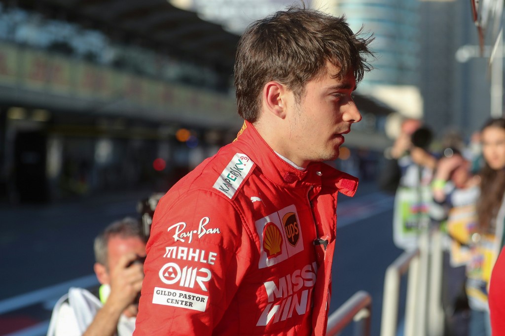 Charles Leclerc, piloto da Ferrari