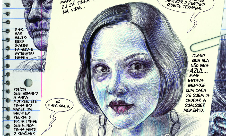 Detalhe de página de 'Minha coisa favorita é monstro', de Emil Ferris