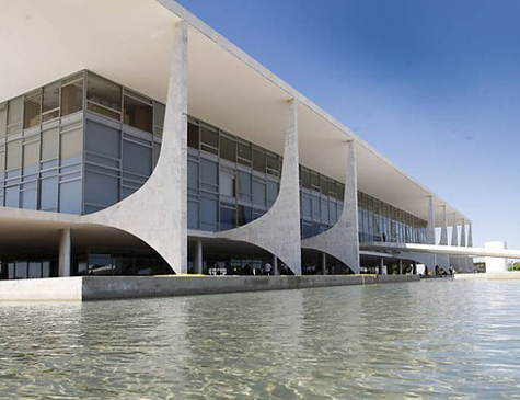 Palácio do Planalto, sede do poder executivo do Governo Federal