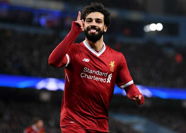 Salah é o cara do time do Liverpool