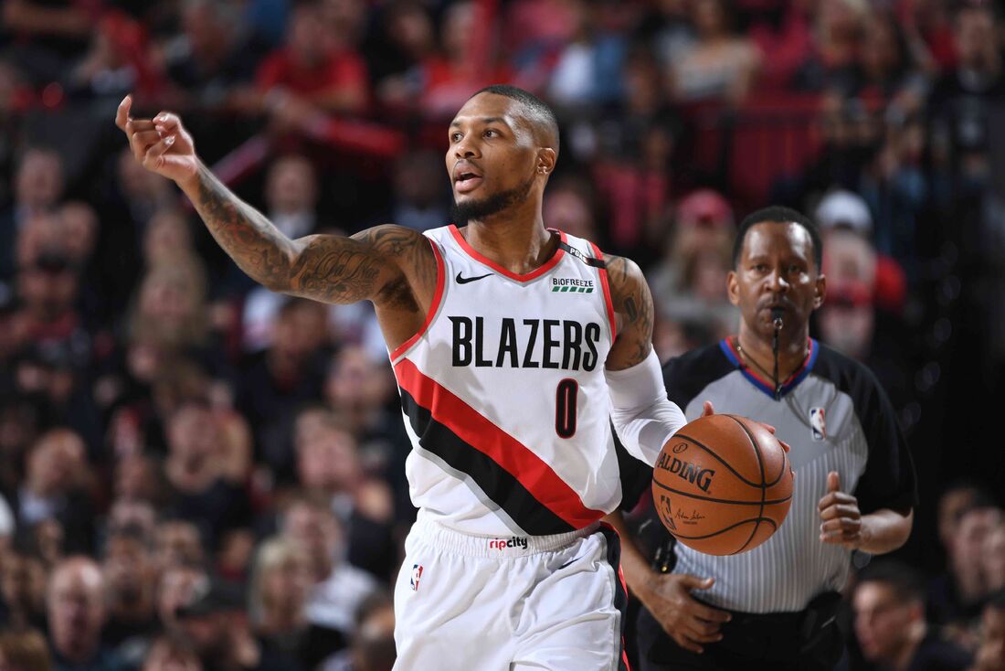 Damian Lillard comandou o Portland Trail Blazers por 11 temporadas; na última não chegou perto de ir aos playoffs 