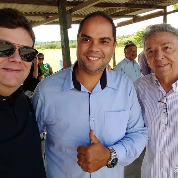 Deputado federal Wolney Queiroz (PDT), João Paulo Alencastro (PDT) e deputado estadual José Queiroz (PDT)