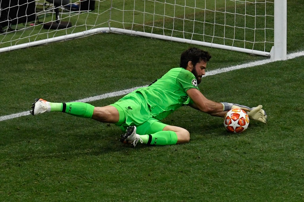 Alisson, goleiro do Liverpool e da Seleção Brasileira