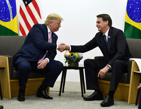 Donald Trump e Jair Bolsonaro