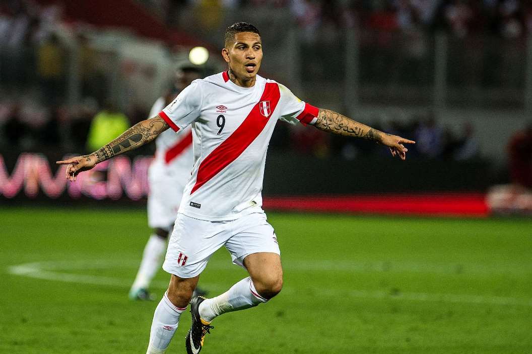 Paolo Guerrero, atacante do Peru