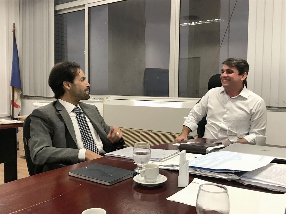 Na reunião, Diogo Moraes levou pleitos e se colocou à disposição da PCR