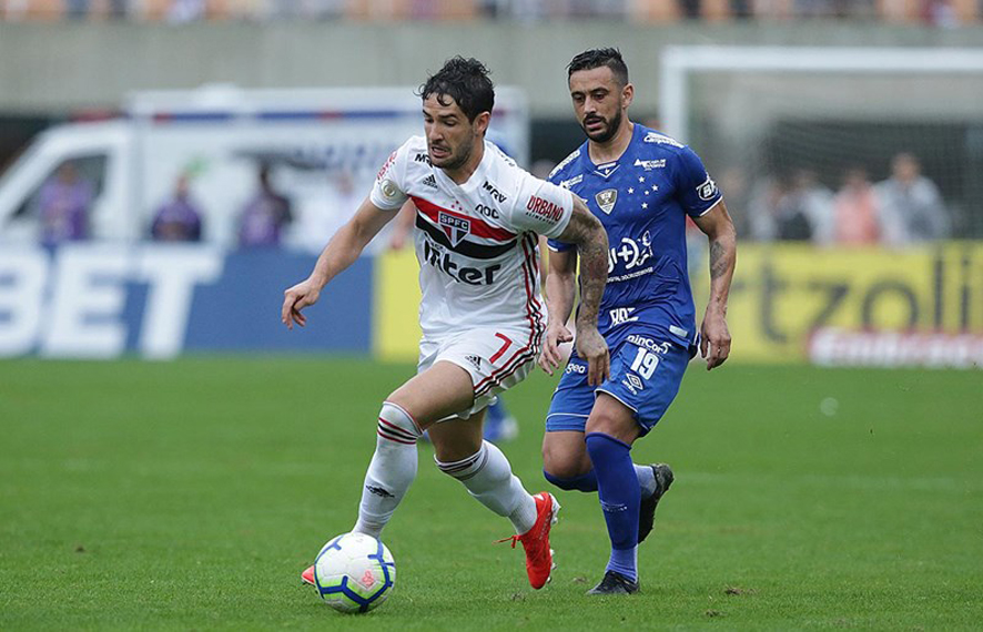 Alexandre Pato em ação pelo São Paulo