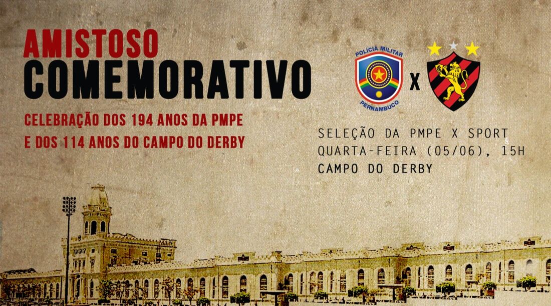 Amistoso será realizado nesta quarta-feira (05).