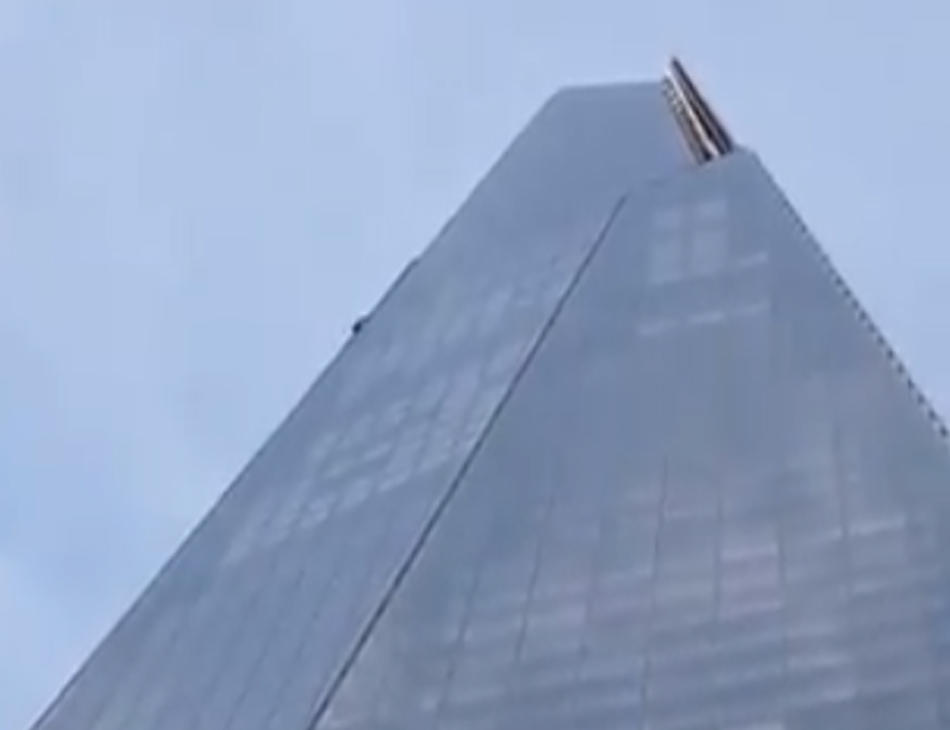 Homem escalou o The Shard, de 310 metros de altura