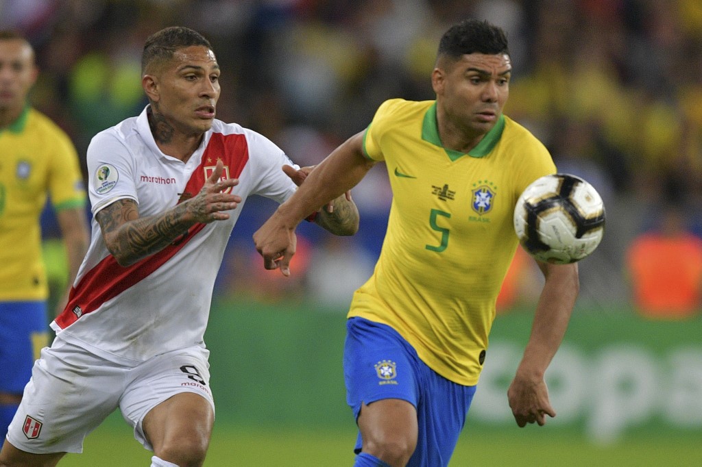 Casemiro, volante da Seleção Brasileira