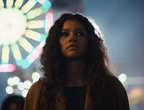 Em "Euphoria", Zendaya interpreta uma garota que tenta lidar com o vício em drogas