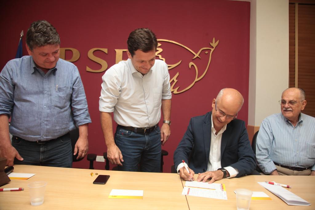 Eurico falou sobre trajetória política e o alinhamento junto ao Partido Socialista Brasileiro