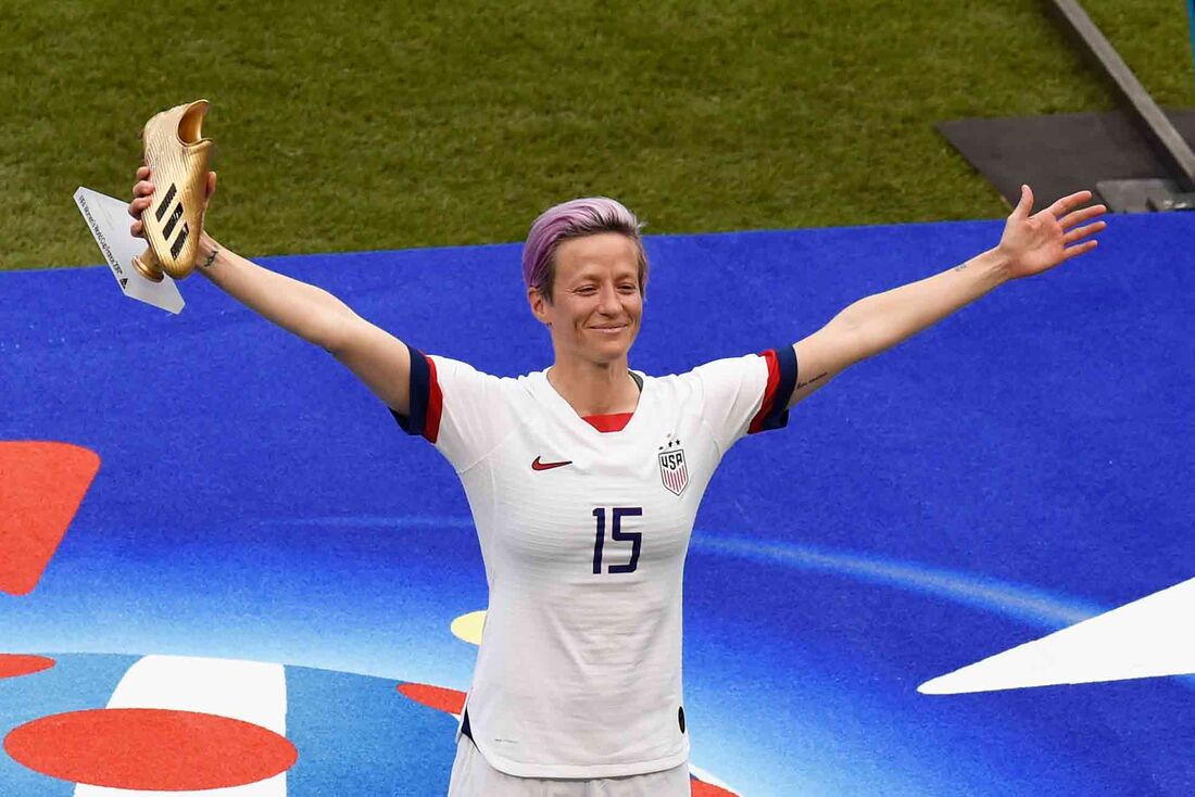 Megan Rapinoe, jogadora de futebol 