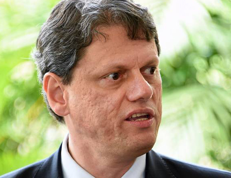 Ministro da Infraestrutura, Tarcísio Gomes de Freitas 