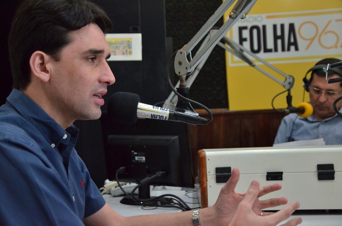 Deputado federal Silvio Costa Filho (PRB), em entrevista à Rádio Folha