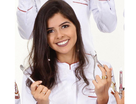 Alessandra Tamyris Tristão Santos, estudante de odontologia vítima do atropelamento