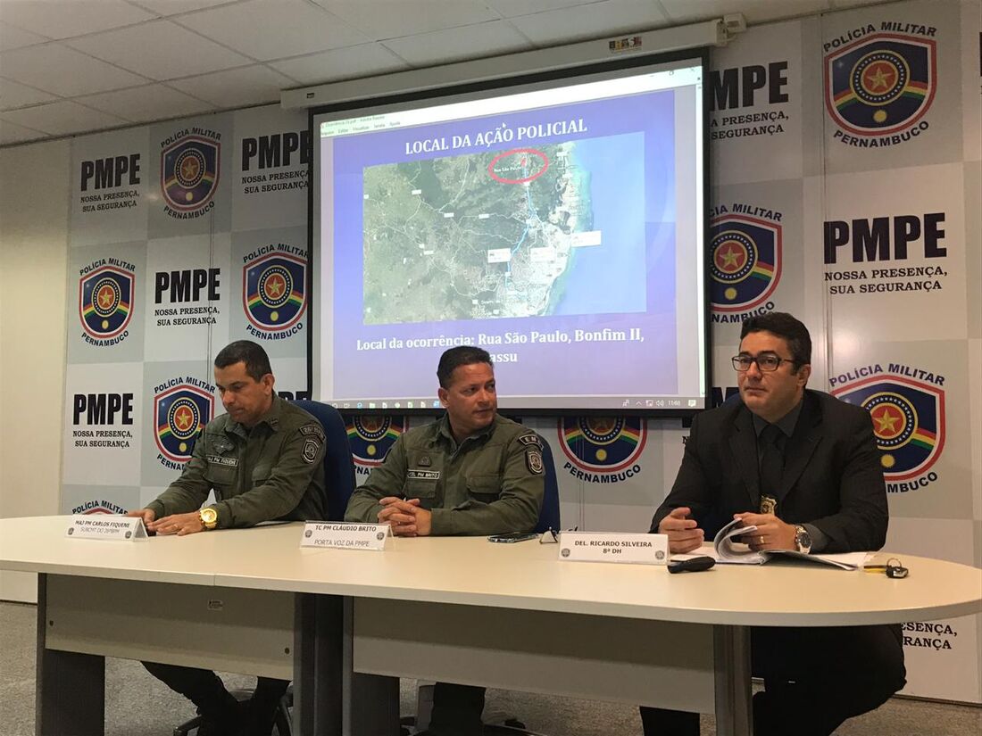 Prisões foram apresentadas em coletiva de imprensa no Quartel do Derby