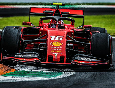 Charles Leclerc venceu GP da Itália, neste domingo (9)