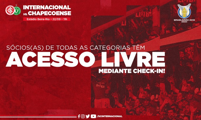 Internacional vem se destacando desde 2014.
