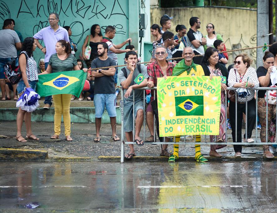 Desfile de 7 de setembro, em 2019