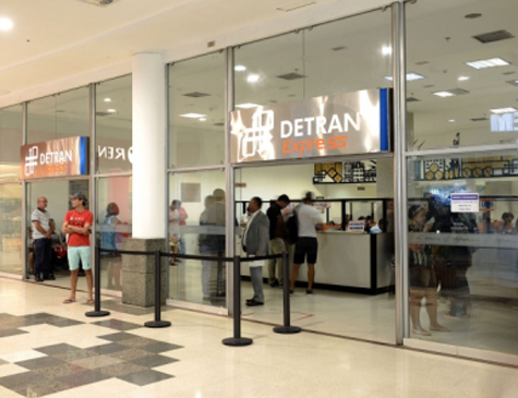 Unidade do Detran do Shopping Tacaruna