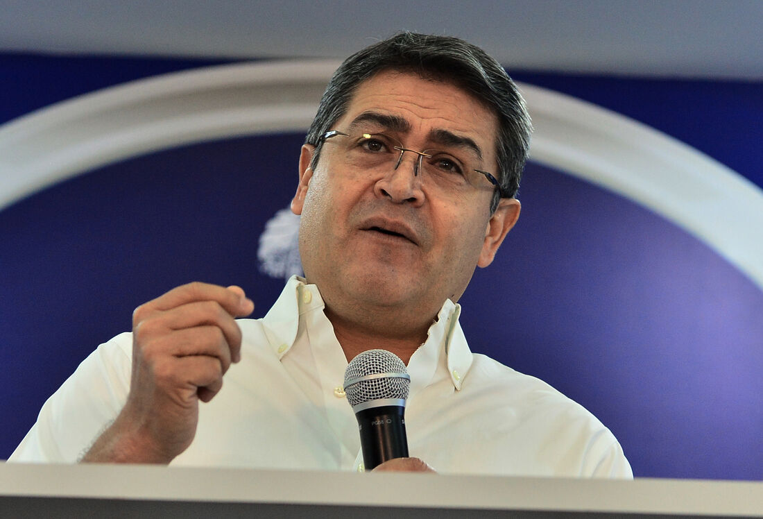 Juan Orlando Hernández, presidente de Honduras