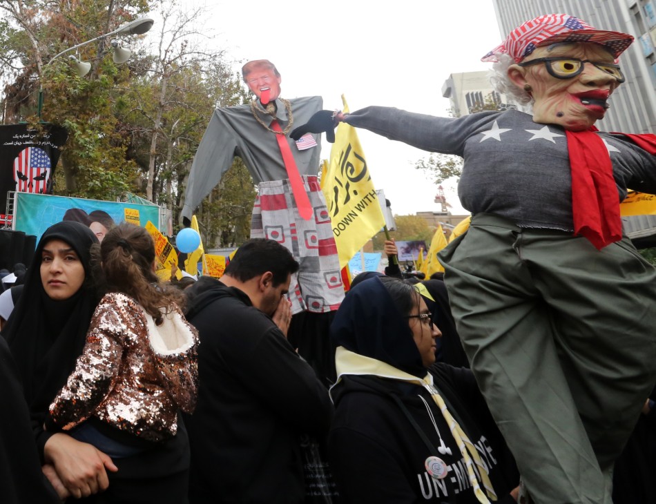 Manifestantes iranianos