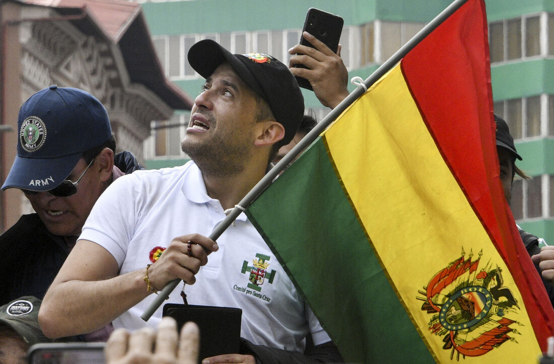 Luis Fernando Camacho, líder civil da direita boliviana