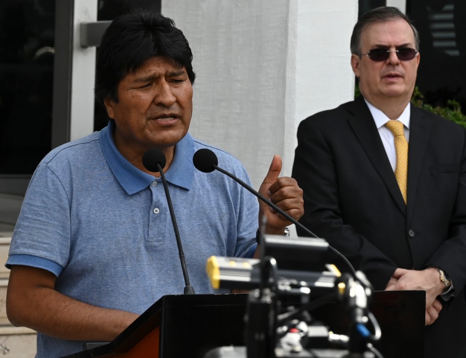 Ex-presidente boliviano, Evo Morales