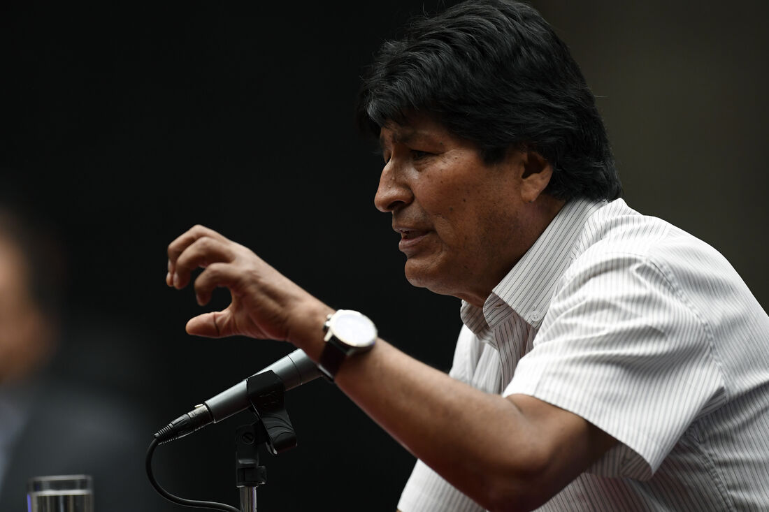 Evo Morales, ex-presidente da Bolívia