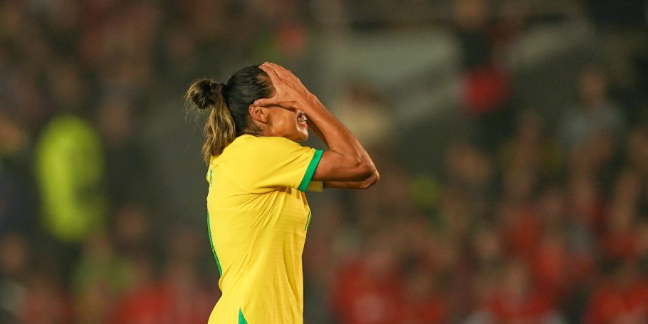 Marta durante Torneio da China de Futebol Feminino