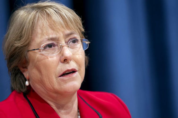 Alta comissária da ONU para os Direitos Humanos, Michelle Bachelet 