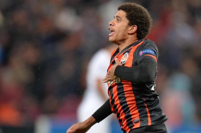 Taison, jogador do Shakhtar Donetsk, da Ucrânia